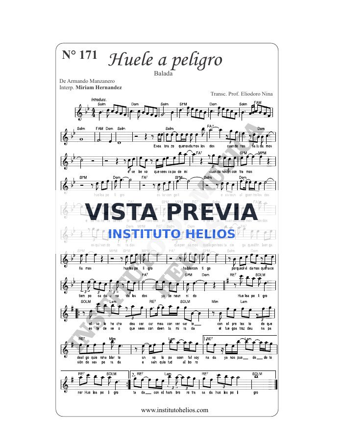 Vista previa de Huele a peligro